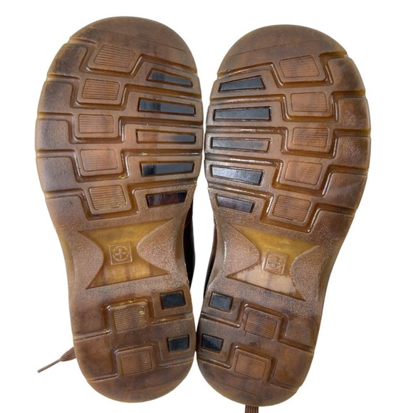 Dr. Martens Men's Brown Leather Casual Oxfords Size 10 (8B81) - Picture 5 of 7